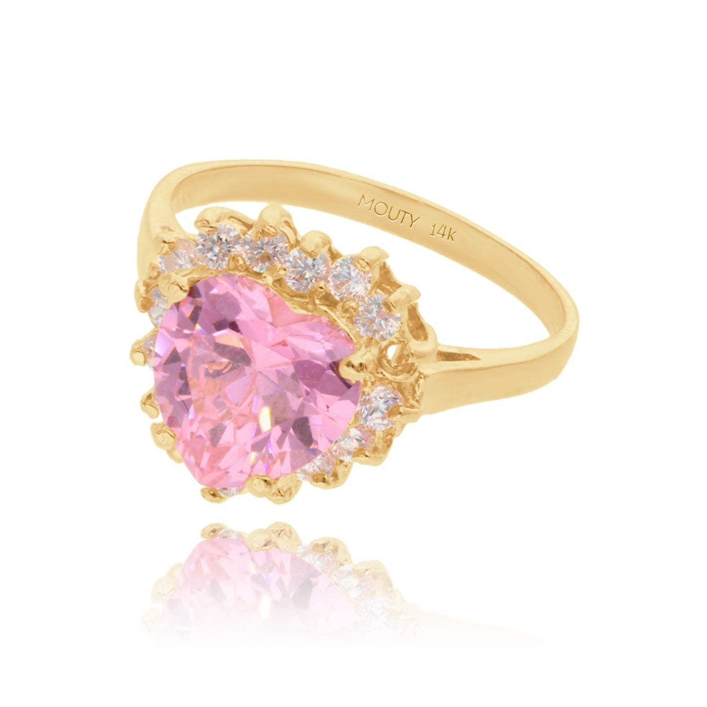 Anillo Serena en Oro amarillo 14k Inspirado en Sailor M. – Mouty Jewels