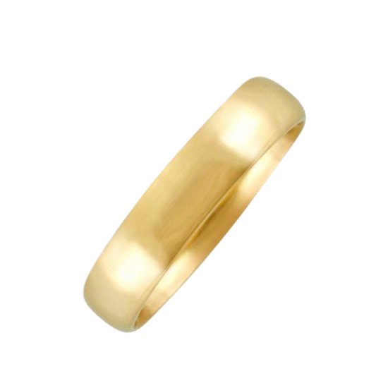 Liam hoop in 10k yellow gold 