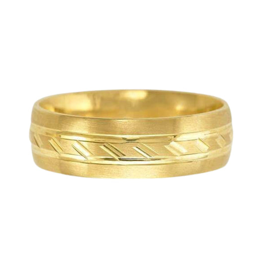 Liam hoop in 10k yellow gold 