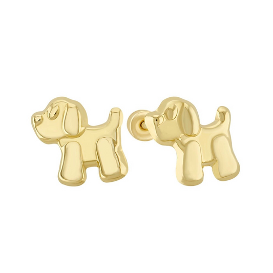 Dog buckles in 10k yellow gold Cod: 14298 5mm