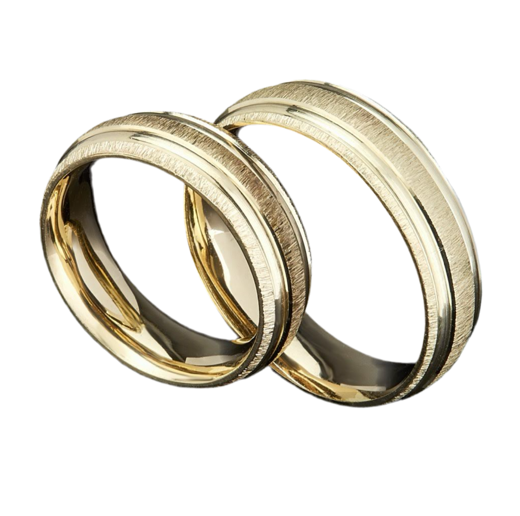 Ethan Hoop Duo in 10k Yellow Gold (6mm) 