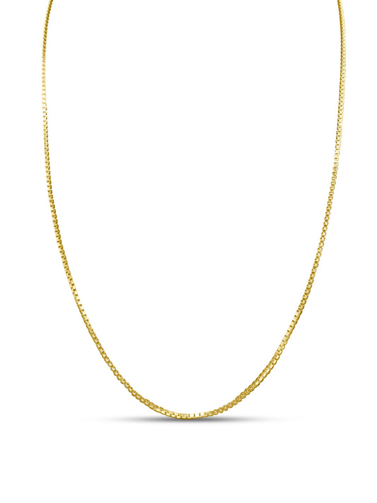 Italian Torsal Unisex Chain in 10k Yellow Gold