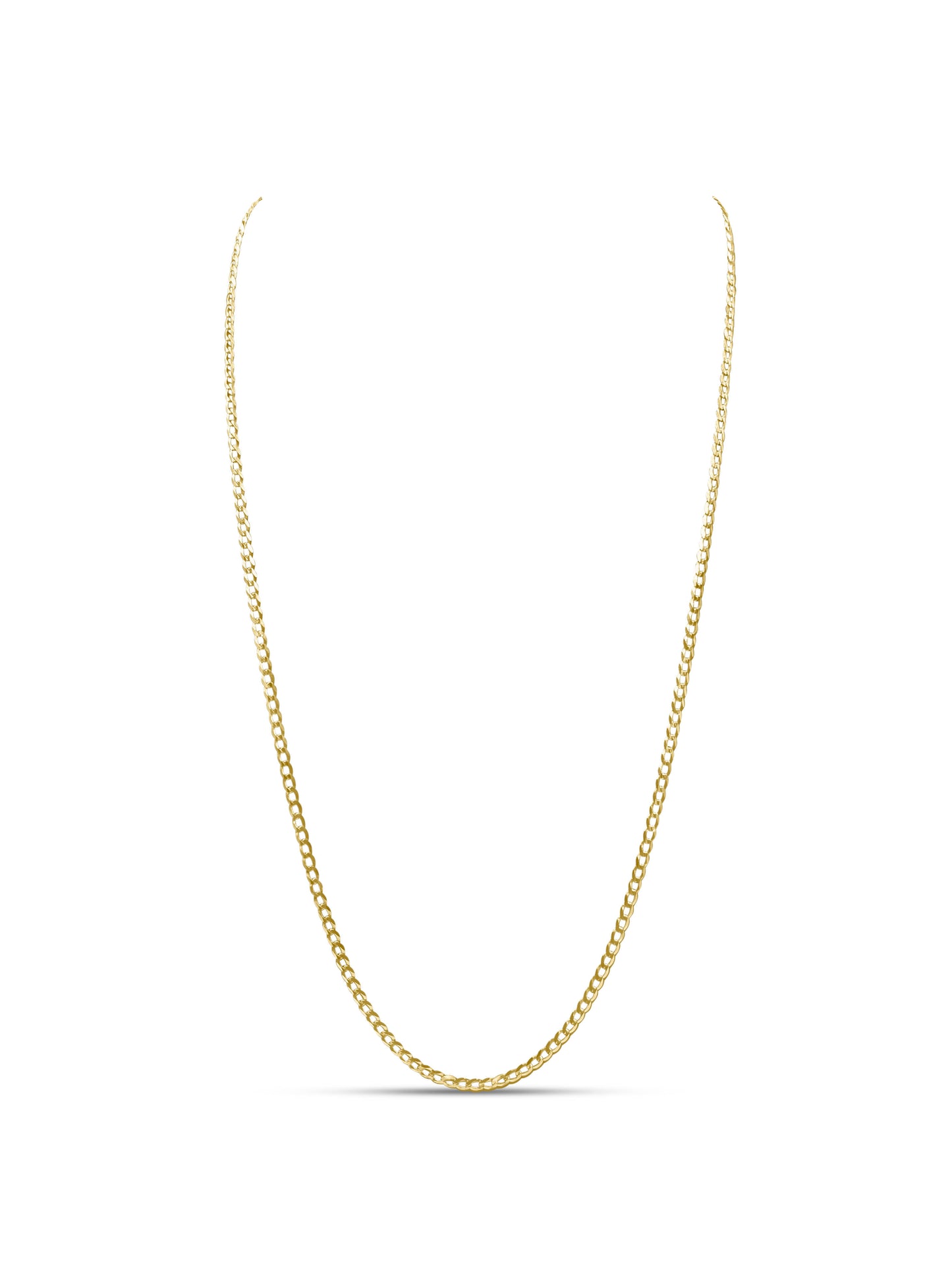 Italian Torsal Unisex Chain in 10k Yellow Gold