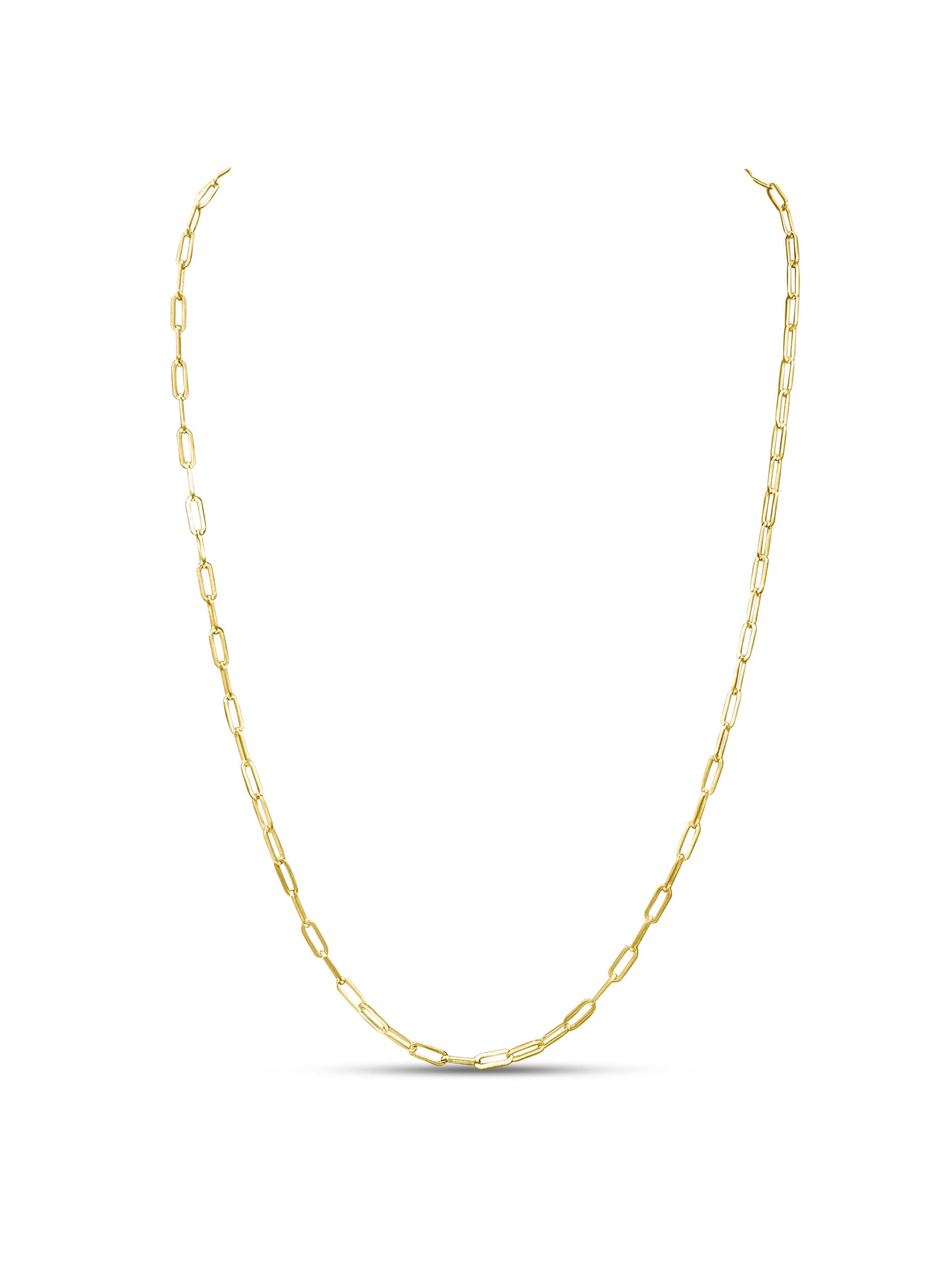 Italian Torsal Unisex Chain in 10k Yellow Gold