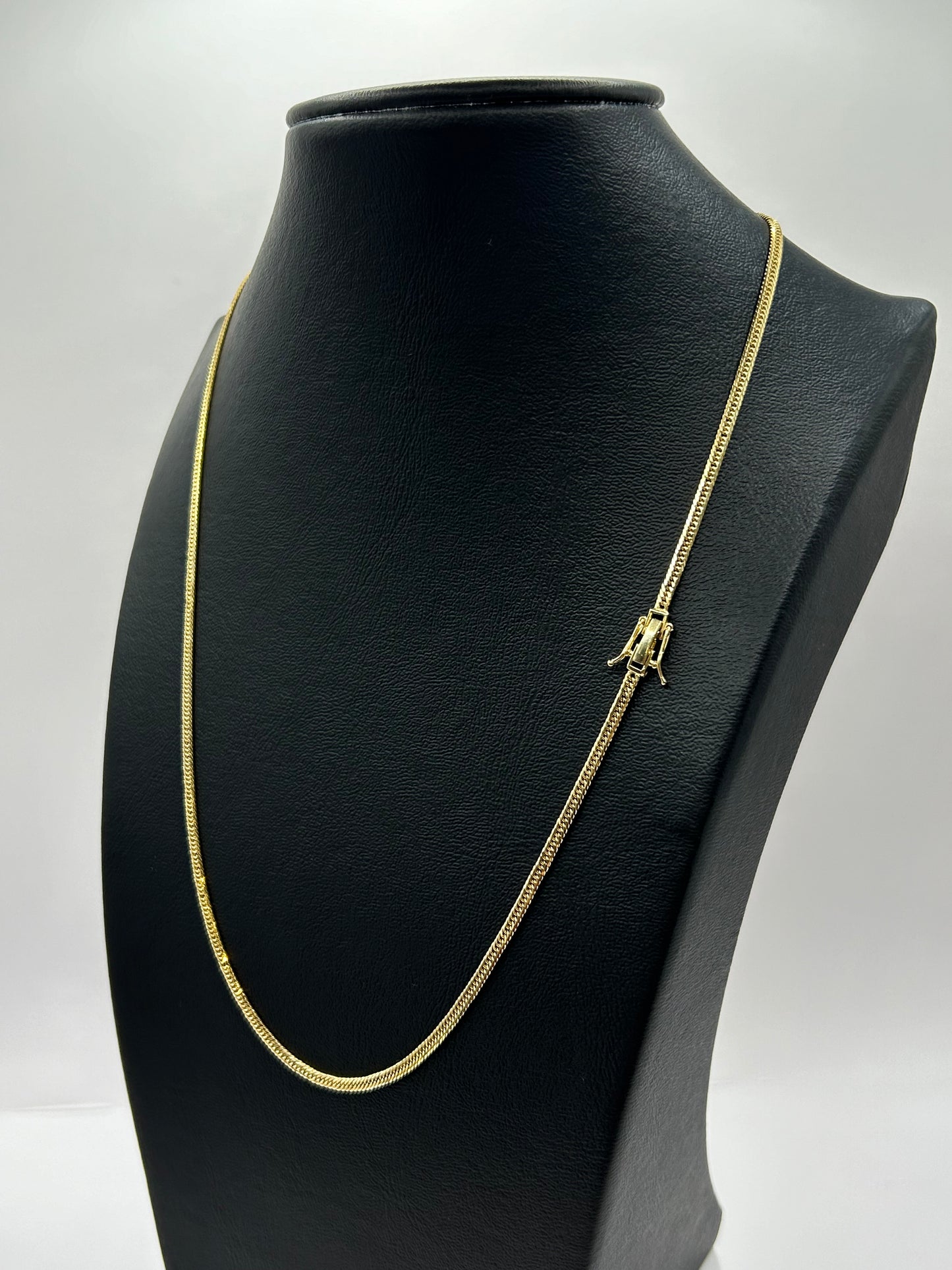 Italian Torsal Unisex Chain in 10k Yellow Gold