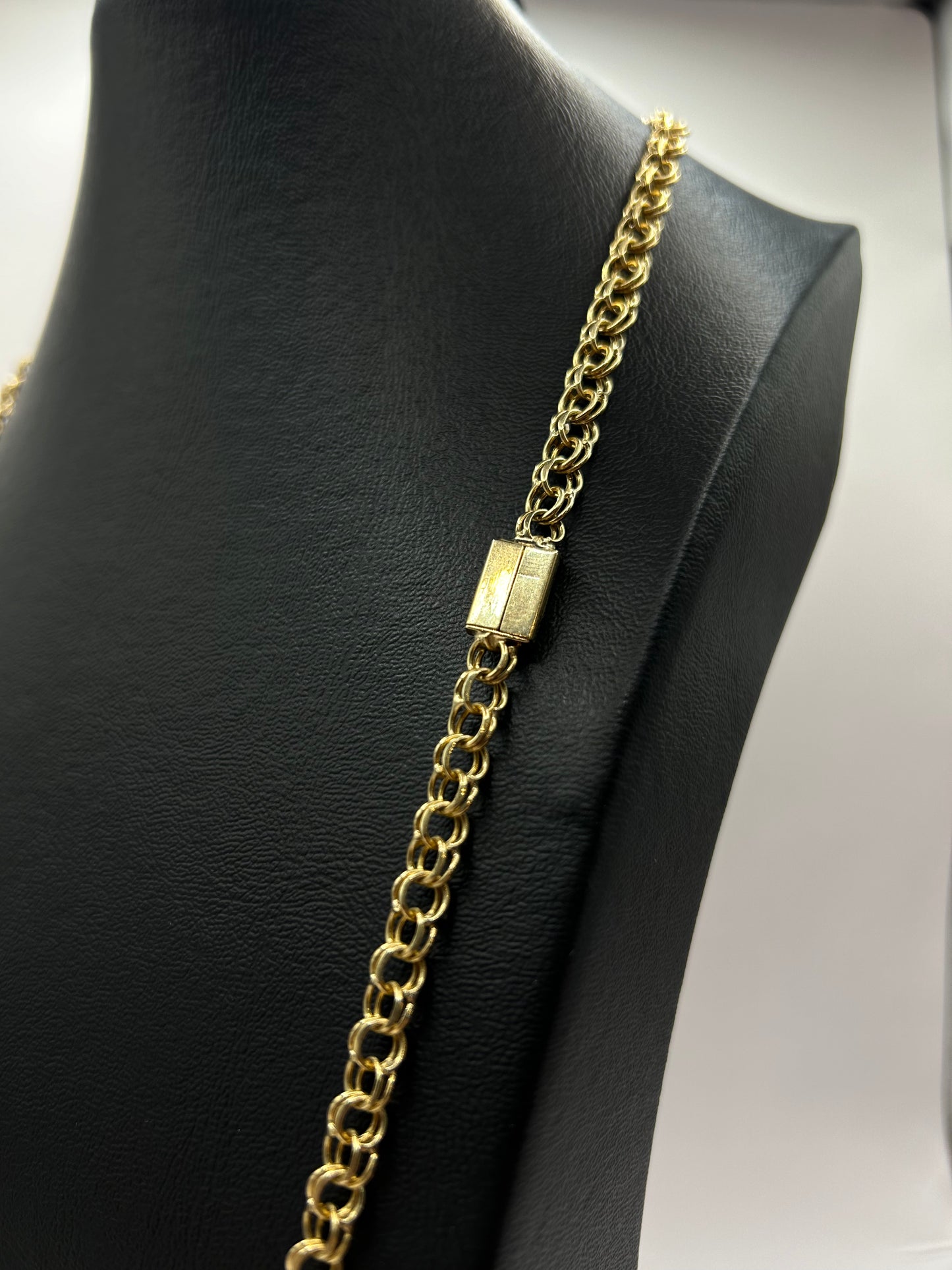 Italian Torsal Unisex Chain in 10k Yellow Gold