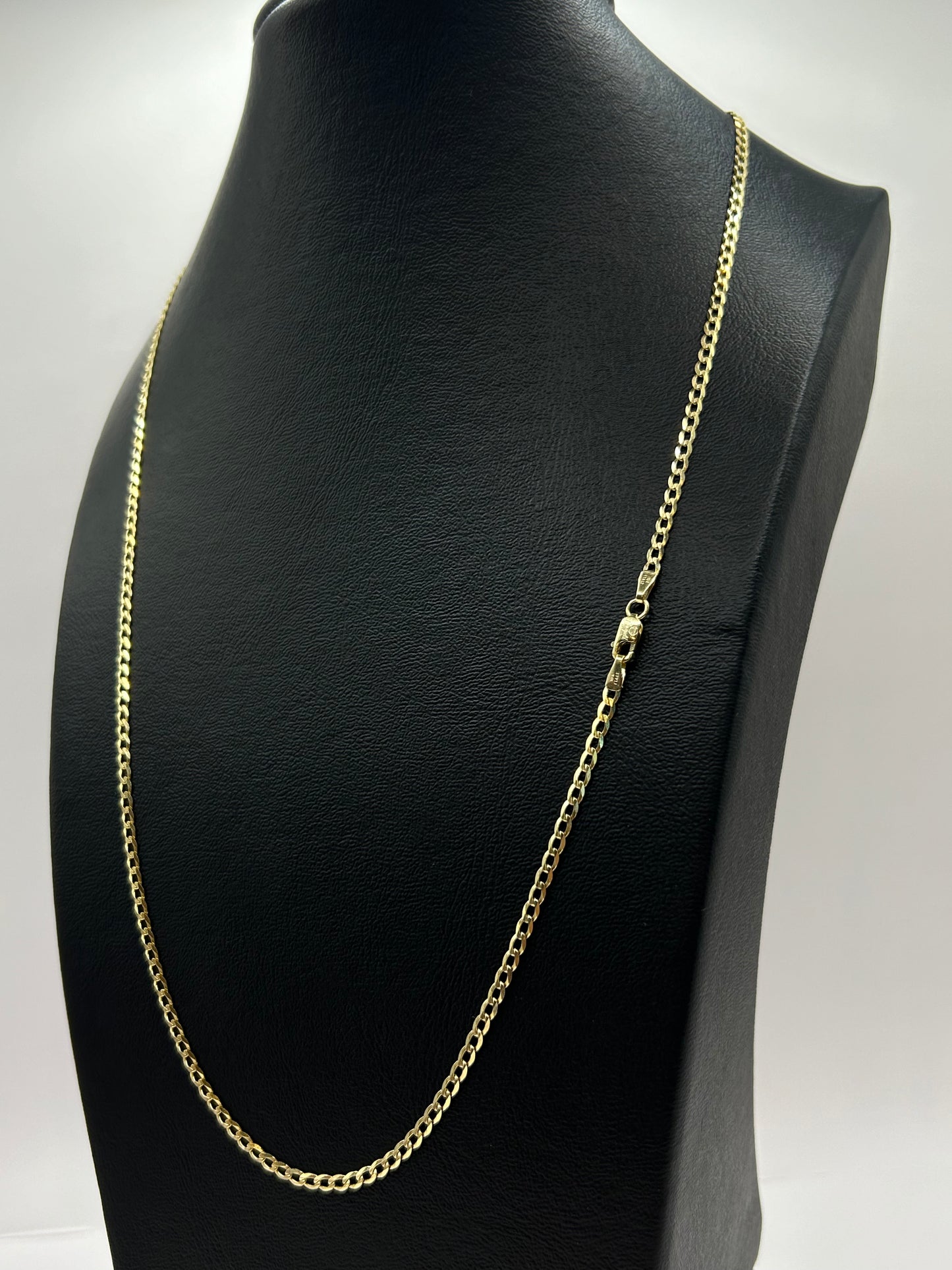 Italian Torsal Unisex Chain in 10k Yellow Gold