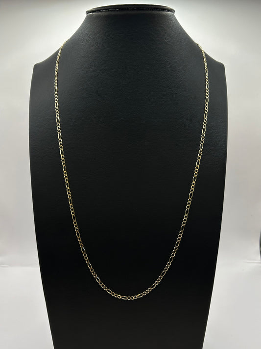 Italian Torsal Unisex Chain in 10k Yellow Gold