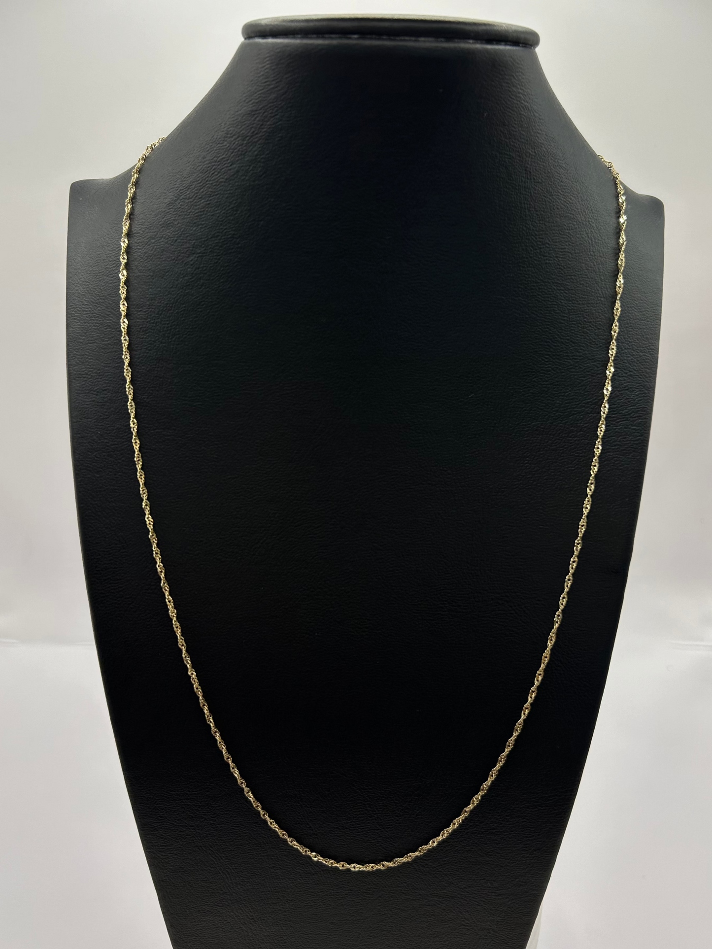 Italian Torsal Unisex Chain in 10k Yellow Gold