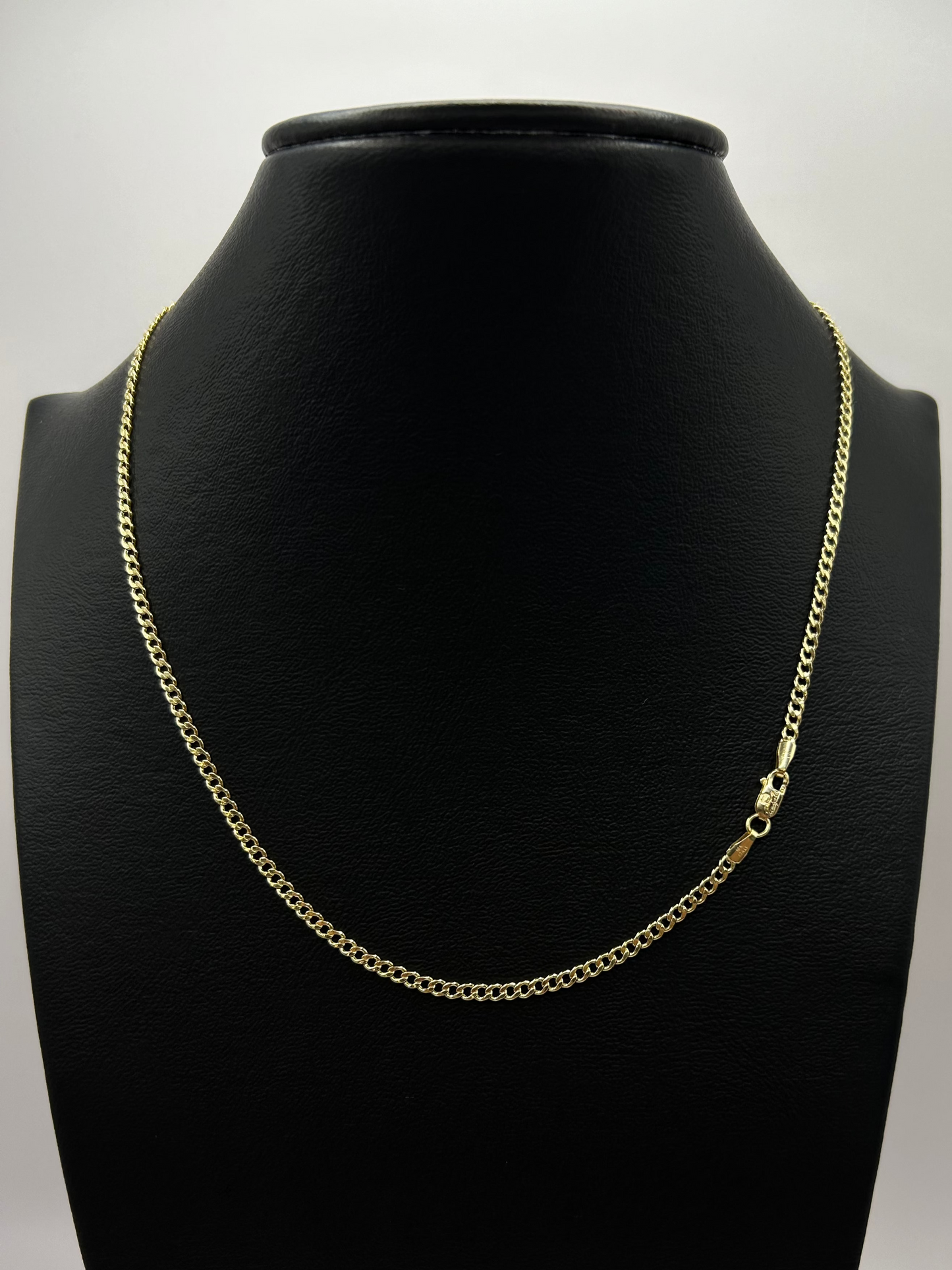 Italian Torsal Unisex Chain in 10k Yellow Gold