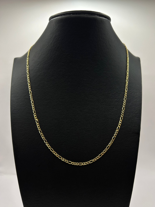 Italian Torsal Unisex Chain in 10k Yellow Gold