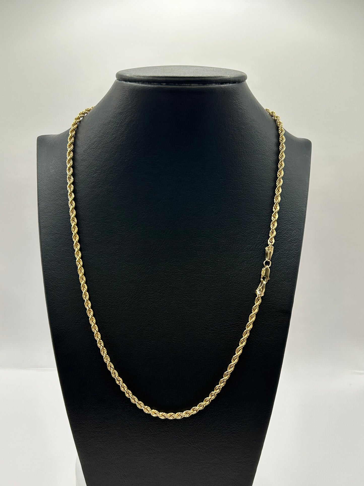 Italian Torsal Unisex Chain in 10k Yellow Gold