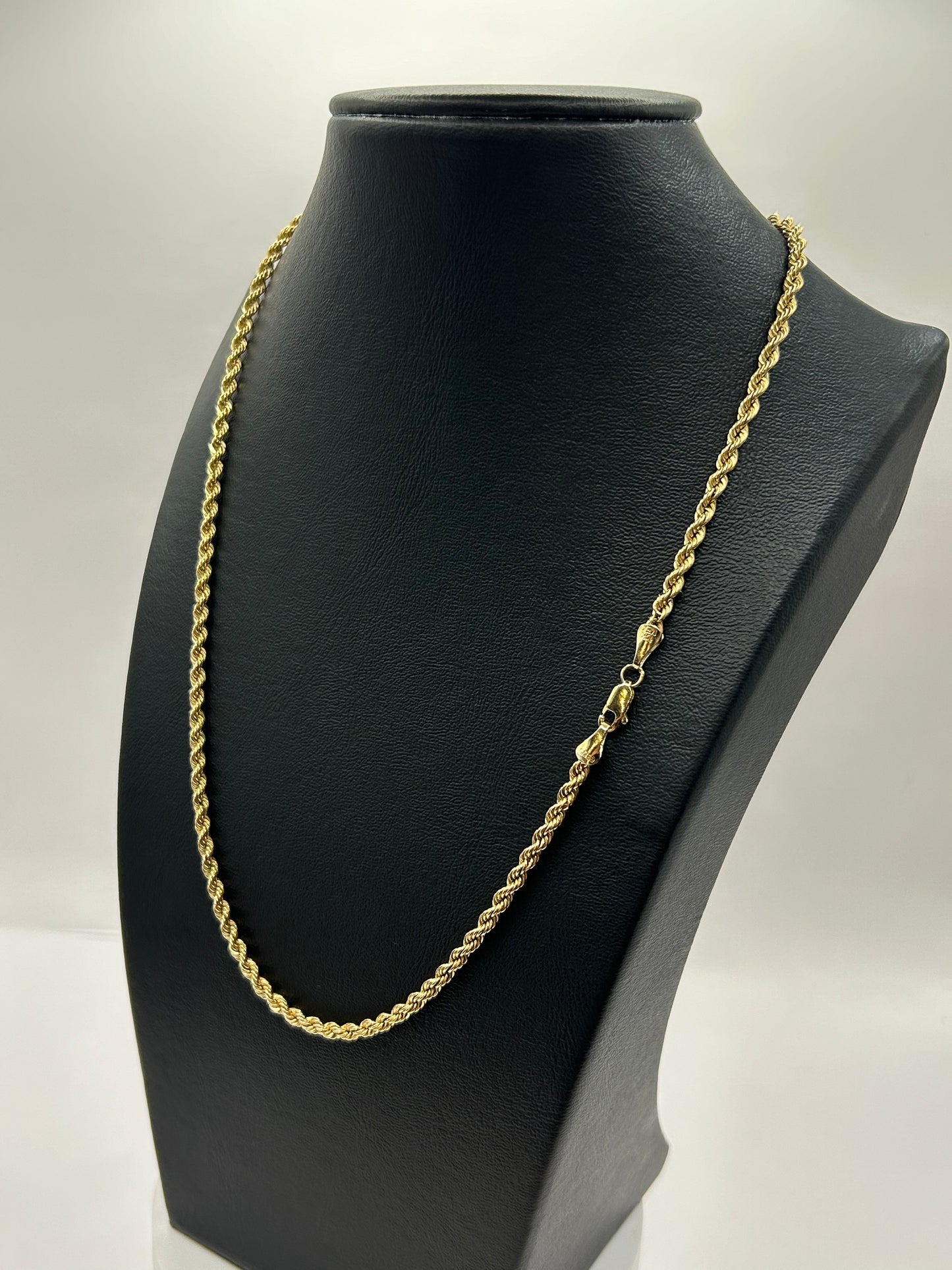 Italian Torsal Unisex Chain in 10k Yellow Gold