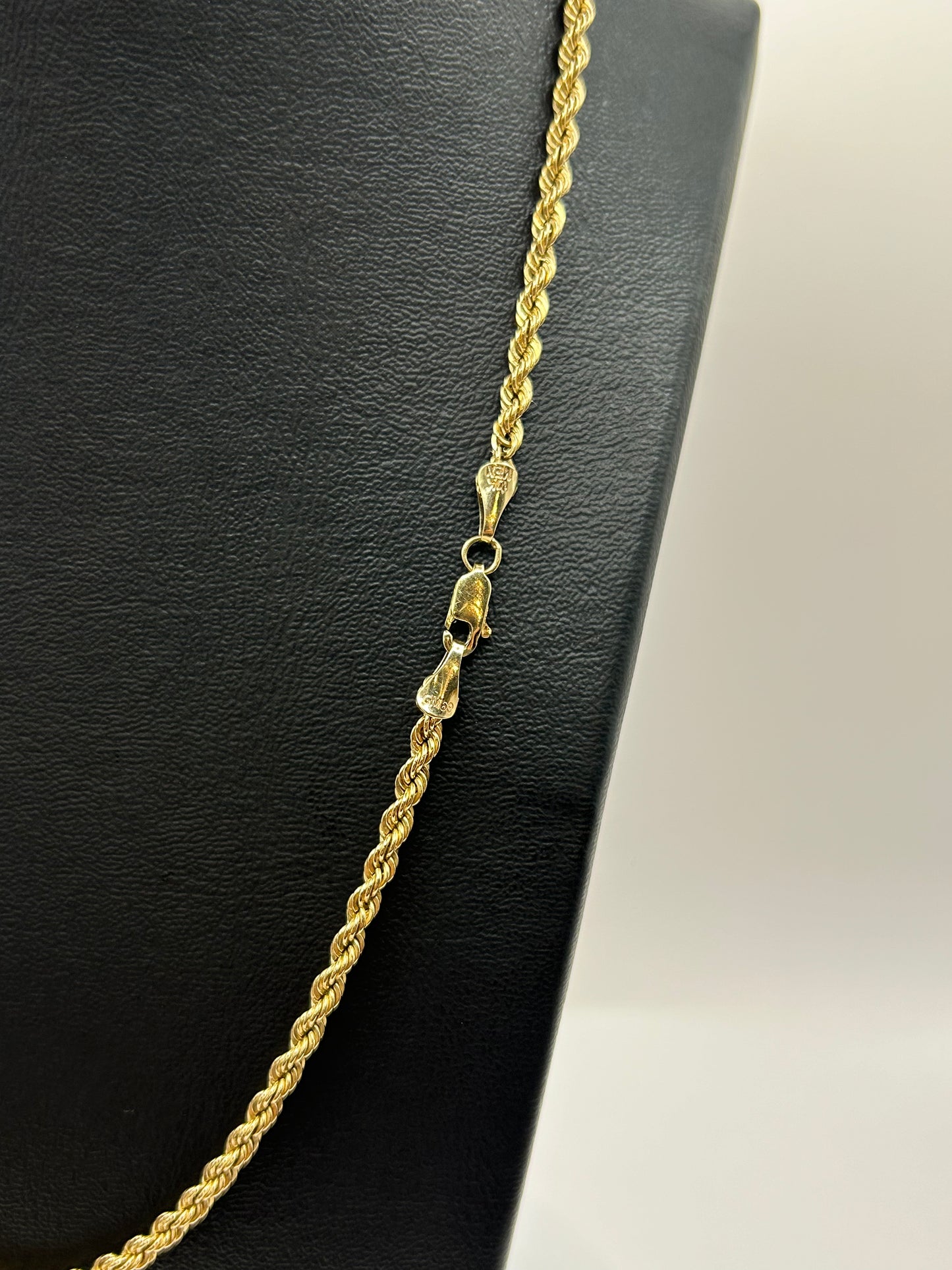 Italian Torsal Unisex Chain in 10k Yellow Gold