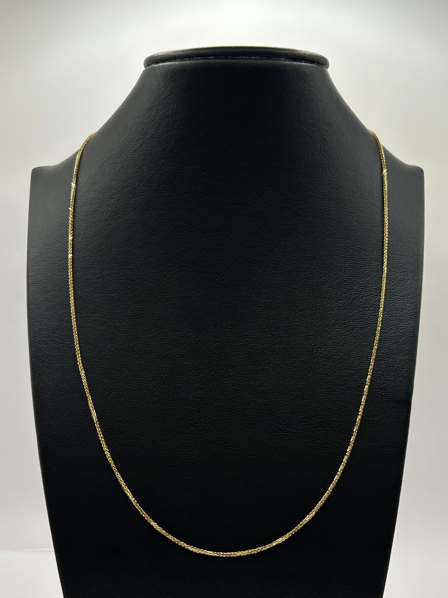 Italian Diamond-type chain in 14k yellow gold 