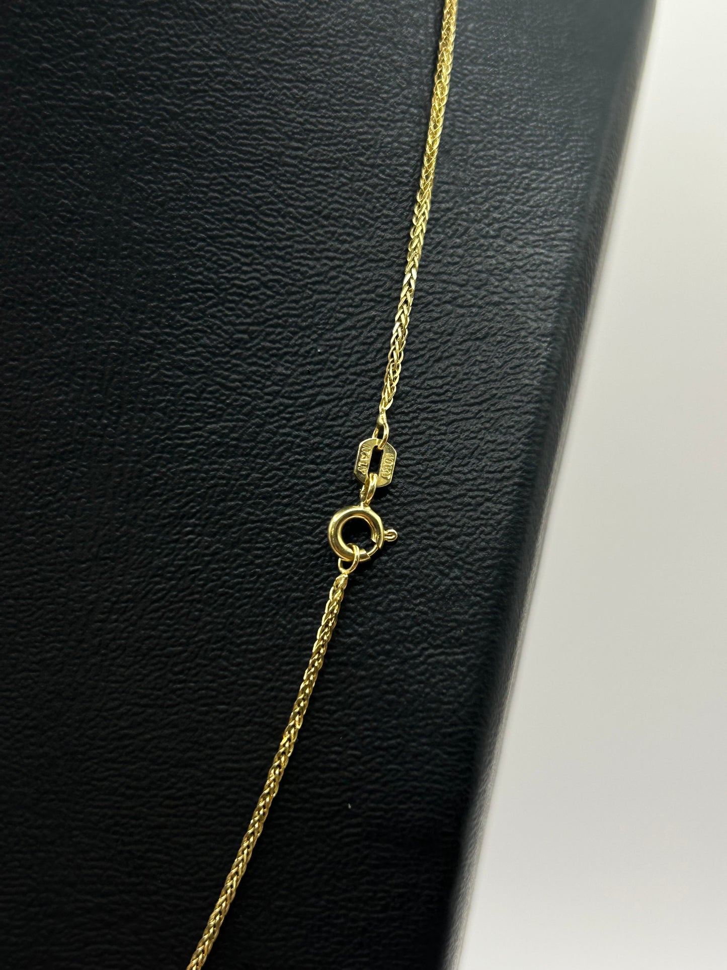 Italian Diamond-type chain in 14k yellow gold 