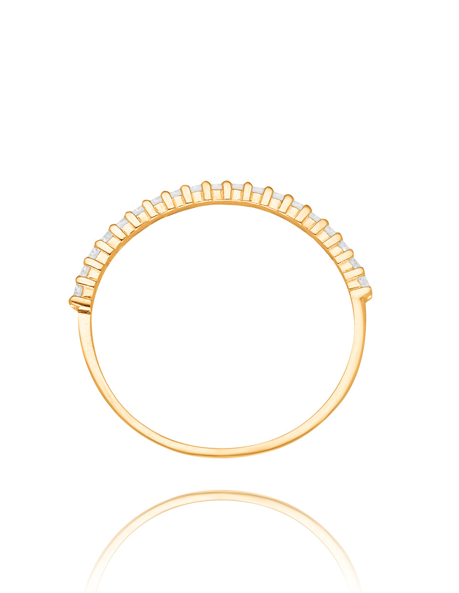 Maybe half churumbela ring in 10k yellow gold