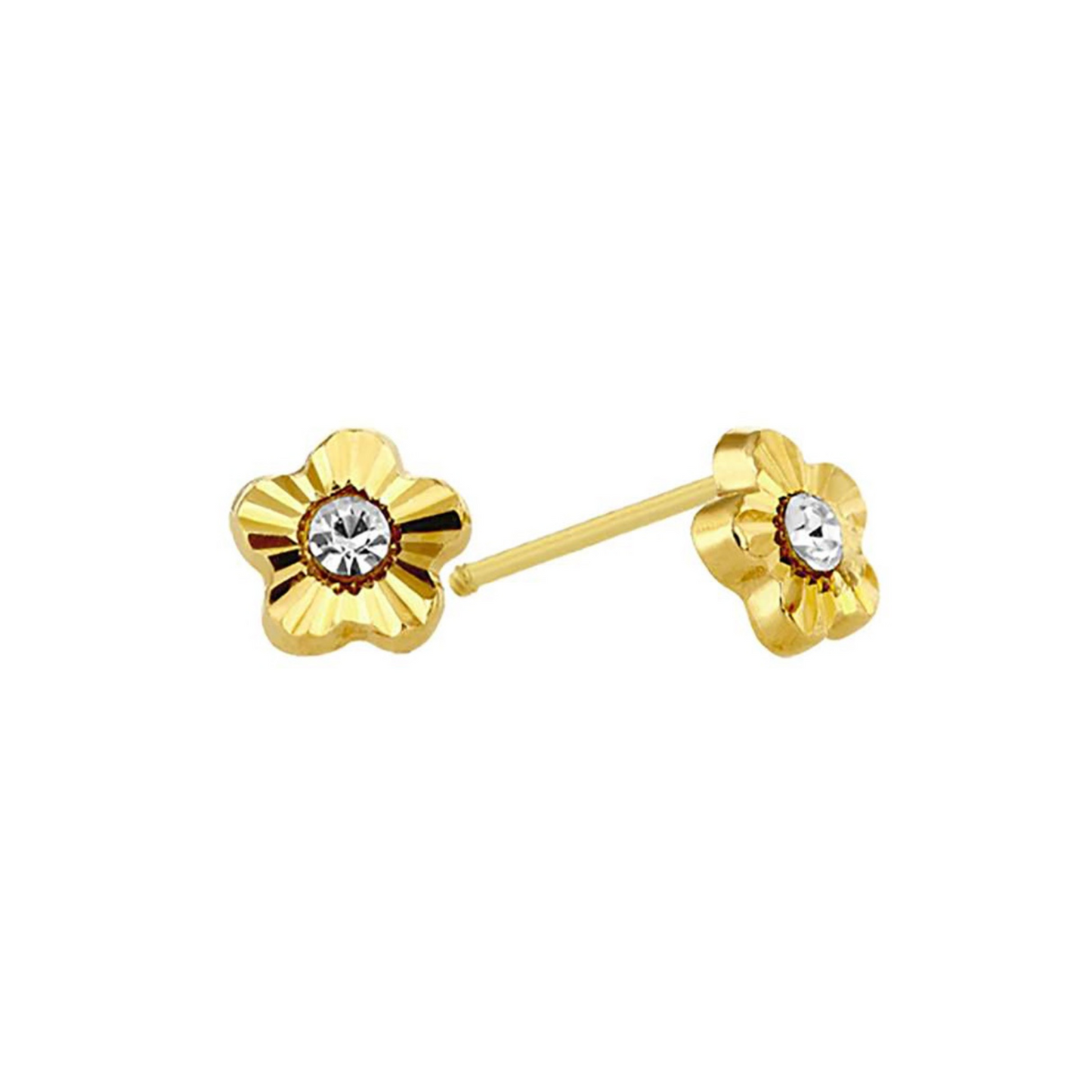 14k yellow gold Ball 0 studs Code: 14282 3.5mm