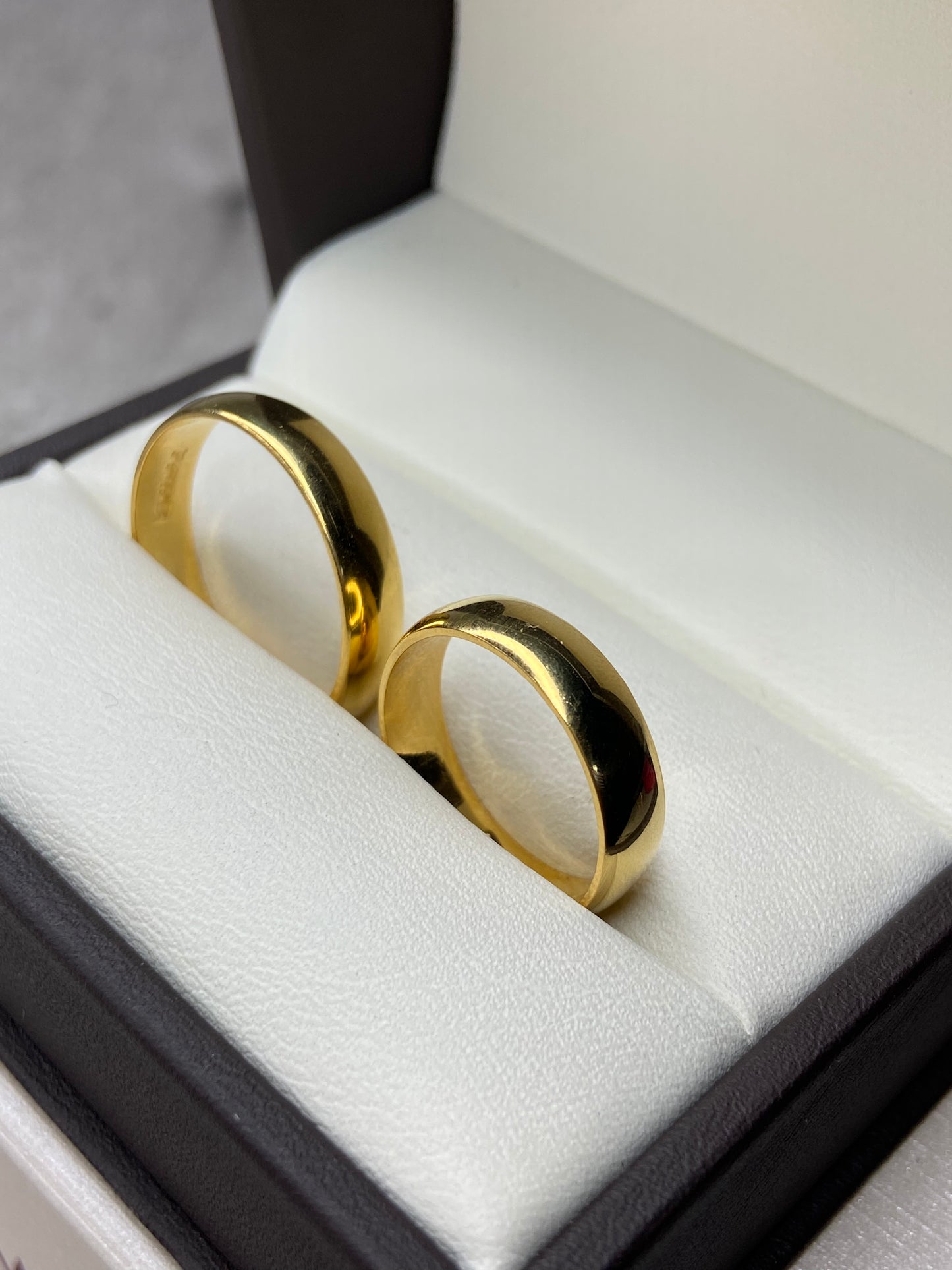 Julián hoops in silver with yellow gold plating 