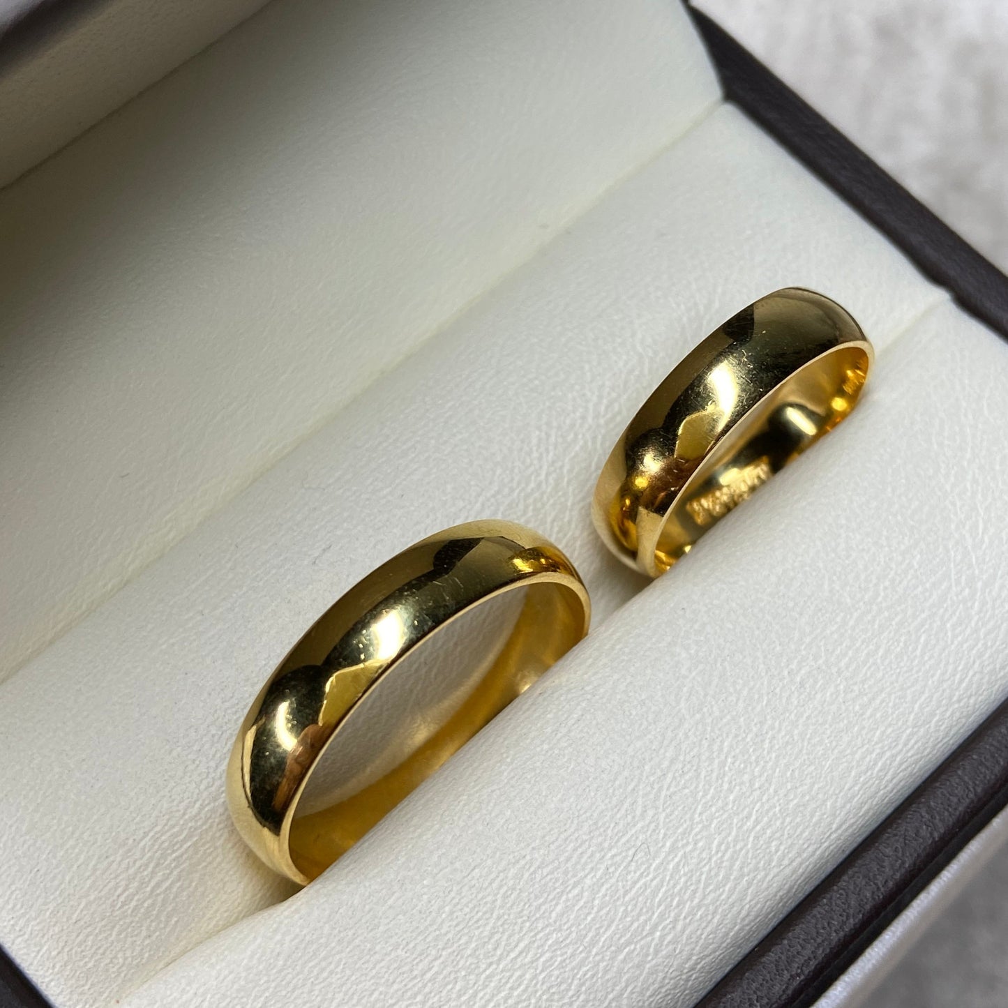 Julián hoops in silver with yellow gold plating 