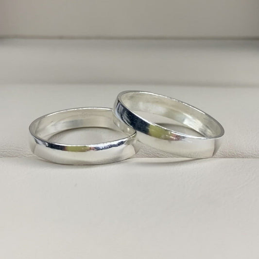 Duo of Julián silver hoops