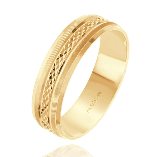 Harold ring in 10k yellow gold 