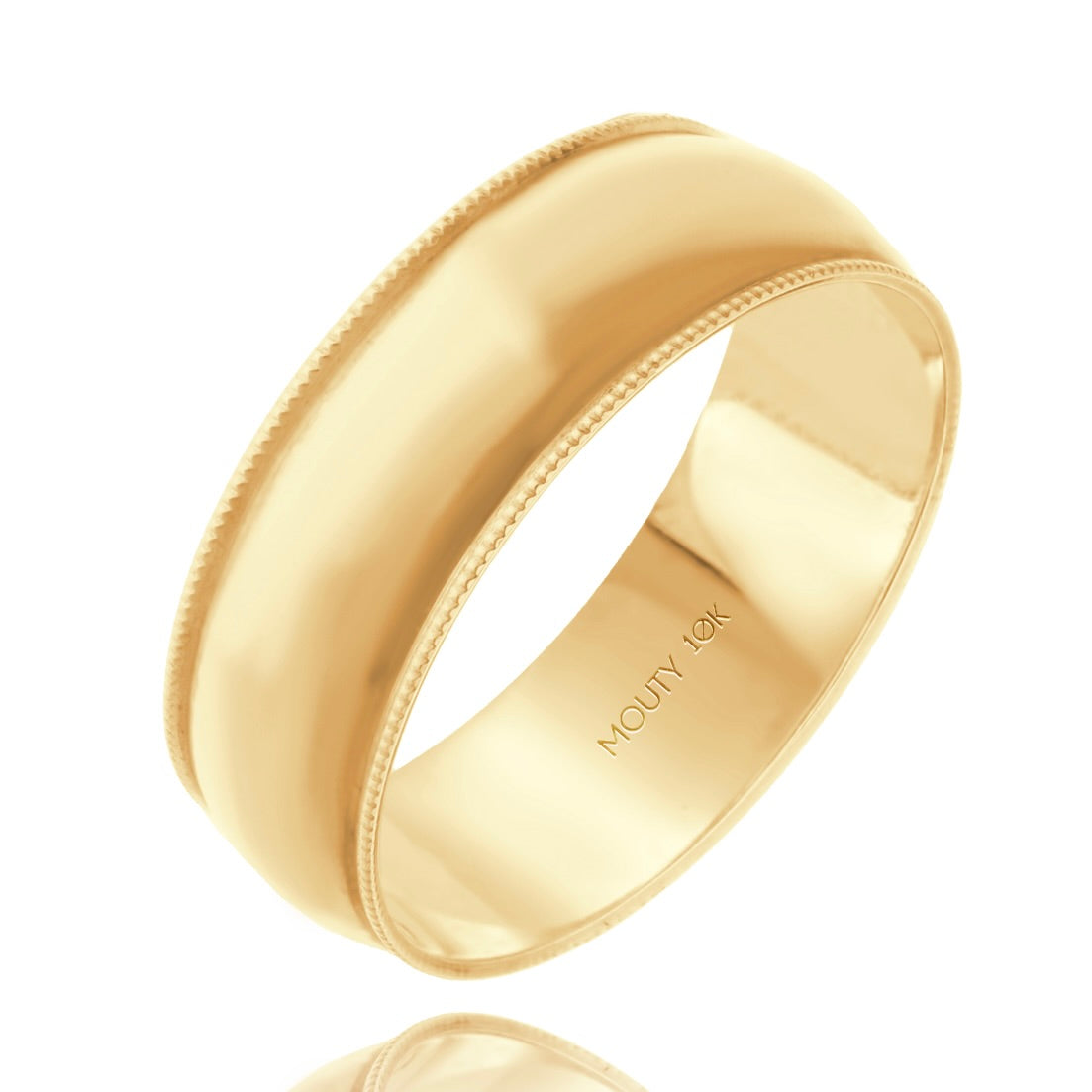 Mariel hoop in 10k yellow gold 